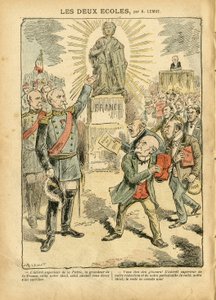 Illustrazione di Achille Lemot (1846-1909) in Le Pelerin da Achille Lemot
