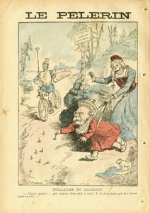 Illustrazione di Achille Lemot in Le Pelerin da Achille Lemot