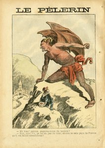 Illustrazione di Achille Lemot in Le Pelerin da Achille Lemot