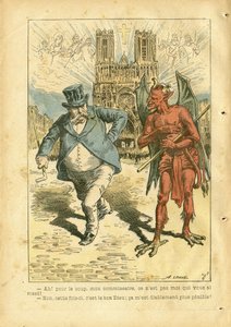 Illustrazione di Achille Lemot in Le Pelerin da Achille Lemot