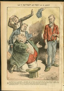 Illustrazione di Achille Lemot in Le Pelerin da Achille Lemot
