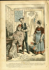 Illustrazione di Achille Lemot in Le Pelerin da Achille Lemot