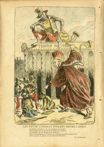 Illustrazione di Achille Lemot in Le Pelerin da Achille Lemot