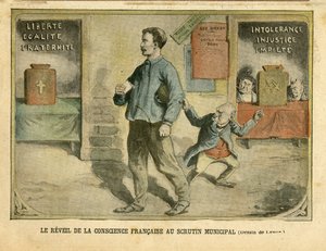 Risveglio della coscienza francese al voto municipale da Achille Lemot