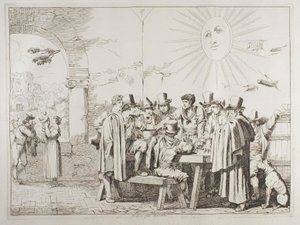 Il gioco della Pasatella da Achille Pinelli