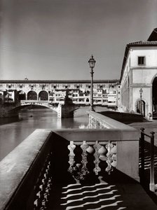 Ponte Vecchio, Firenze, Italia, c.1955 da Achille Villani