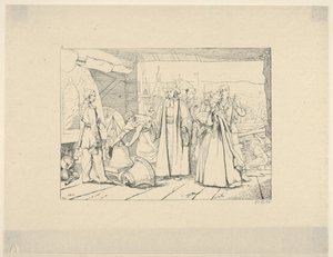 Offerta di campane da fondere in cannoni dalle incisioni di guerra confederate da Adalbert John Volck