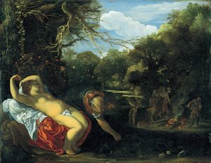 Apollo e Coronis da Adam Elsheimer