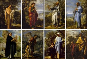 una serie di piccole scene religiose da Adam Elsheimer