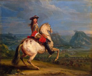 Luigi XIV alla presa di Besançon