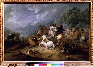 La scaramuccia di cavalleria