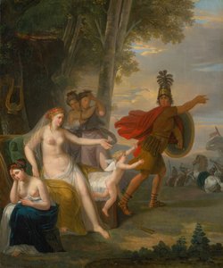 Addio di Ettore ad Andromaca, 1760 da Adam Friedrich Oeser