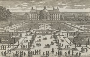 Veduta di Vaux-Le-Vicomte, 1680