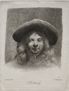 Ritratto di Gerard Terborch da Adam von Bartsch