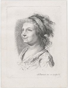 Ritratto di Maria Anna Schaubach da Adam von Bartsch