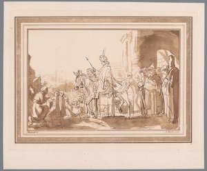 Salomone che cavalca l