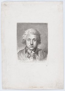 Autoritratto, 1785 da Adam von Bartsch