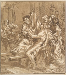 Il miracolo di Naim, 1786 da Adam von Bartsch