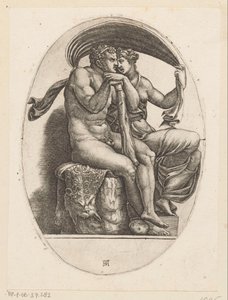 Ercole e Deianira da Adamo Scultori