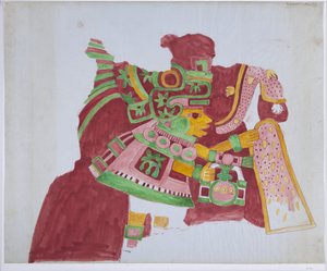 Copia di parte di un murale da Casa de Barrios, 