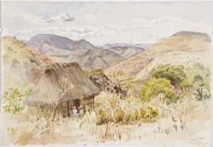 Scuola a Tenantla, Messico da Adela Breton