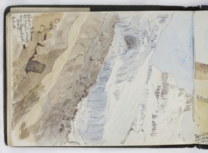 Taccuino di acquerelli, disegni e appunti, Messico, 1896-1898 da Adela Breton