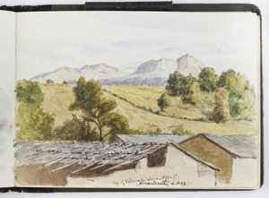 Taccuino di acquerelli, disegni e appunti, Messico, 1896-1898 da Adela Breton