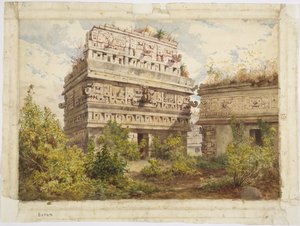 Rovine di Chichen Itza, Yucatan, Messico