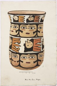 Vaso da Nazca, Perù da Adela Breton