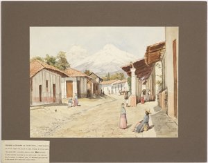 Vulcano di Orizaba o Citlaltépetl - Montagna delle Stelle - Varacruz, Messico da Adela Breton