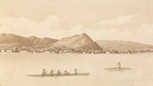 Baia di Apia, Upolu, Isole dei Navigatori [Samoa] 18 settembre 1849 da Admiral Sir Edward Gennys Fanshawe