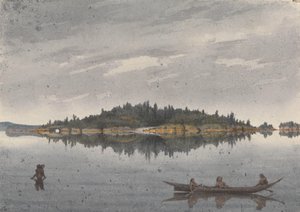 Isola dei cervi, Beaver Harbour, Isola di Vancouver, 15 luglio 1851 [Canada] da Admiral Sir Edward Gennys Fanshawe
