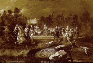 Pietro II a Peterhof