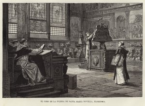 Il coro della Basilica di Santa Maria Novella, Firenze