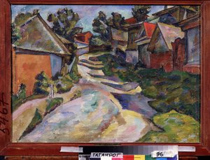 Strada di campagna da Adolf Israelevich Milman