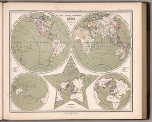 Atlante manuale di tutte le parti della terra e della struttura del mondo (2761016) da Adolf Stieler