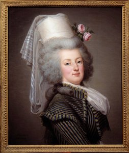 Ritratto di Maria Antonietta di Lorena-Asburgo, Regina di Francia (1755-1793), in abito da amazzone