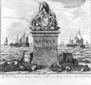 «Grande pesca» (n. 1 della serie Pesca delle aringhe) da Adolf van der Laan