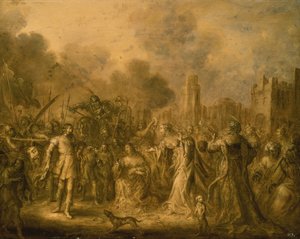 Trionfo di Davide da Adolf van der Venne