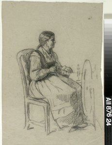 Donna che gira da Adolf von Becker