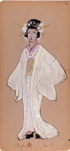Costume del personaggio di Cio-Cio-San per l