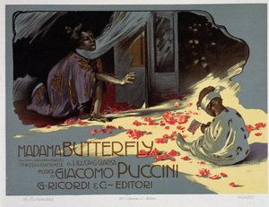 "Madame Butterfly" di Puccini da Adolfo Hohenstein