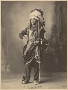 John Hollow Horn Orso, Sioux da Adolph F. Muhr
