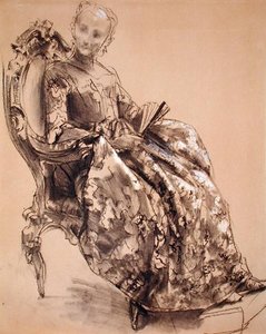 Studio della Principessa Amalie di Prussia da Adolph Menzel