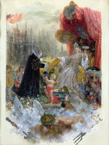Documento di Cittadinanza Onoraria della Città di Amburgo, 1887 da Adolph Menzel