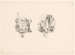 Artista in formazione da Adolph Menzel