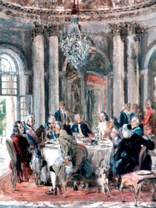 Riunione alla villa, 1849