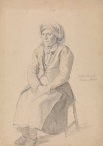 Britta Peersdotter Reisæter, Ullensvang da Adolph Tidemand