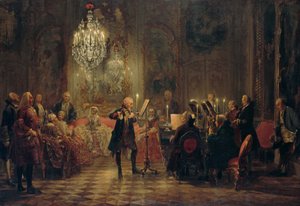 Concerto di flauto di Federico il Grande a Sanssouci