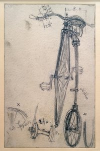 Biciclo, vista da dietro